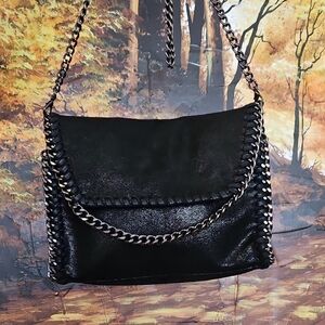 Crossbody Chain Black Bag